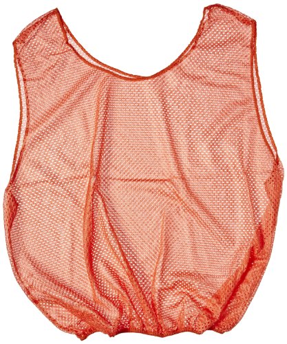 Sportime Mesh Scrimmage Vest - Adult Size - Orange