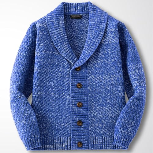 Mens Casual Cardigan Sweater Long Sleeve Button Front Sweaters Soft Warm Ribbed Knit Sweater3