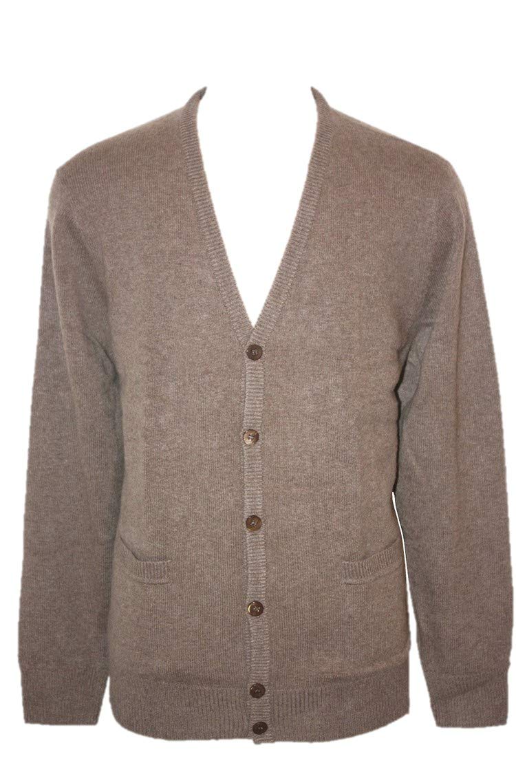 Shephe 4 Ply Men's Cardigan Cashmere Sweater