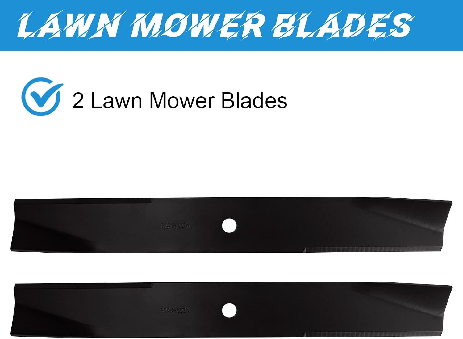 Lawn Mower Deck Blades for Toro 14-4889 14-7799 79-3060 79-3061 79-1720 38" Cut Deck 16-38XL 16-38HXL 2 Pack