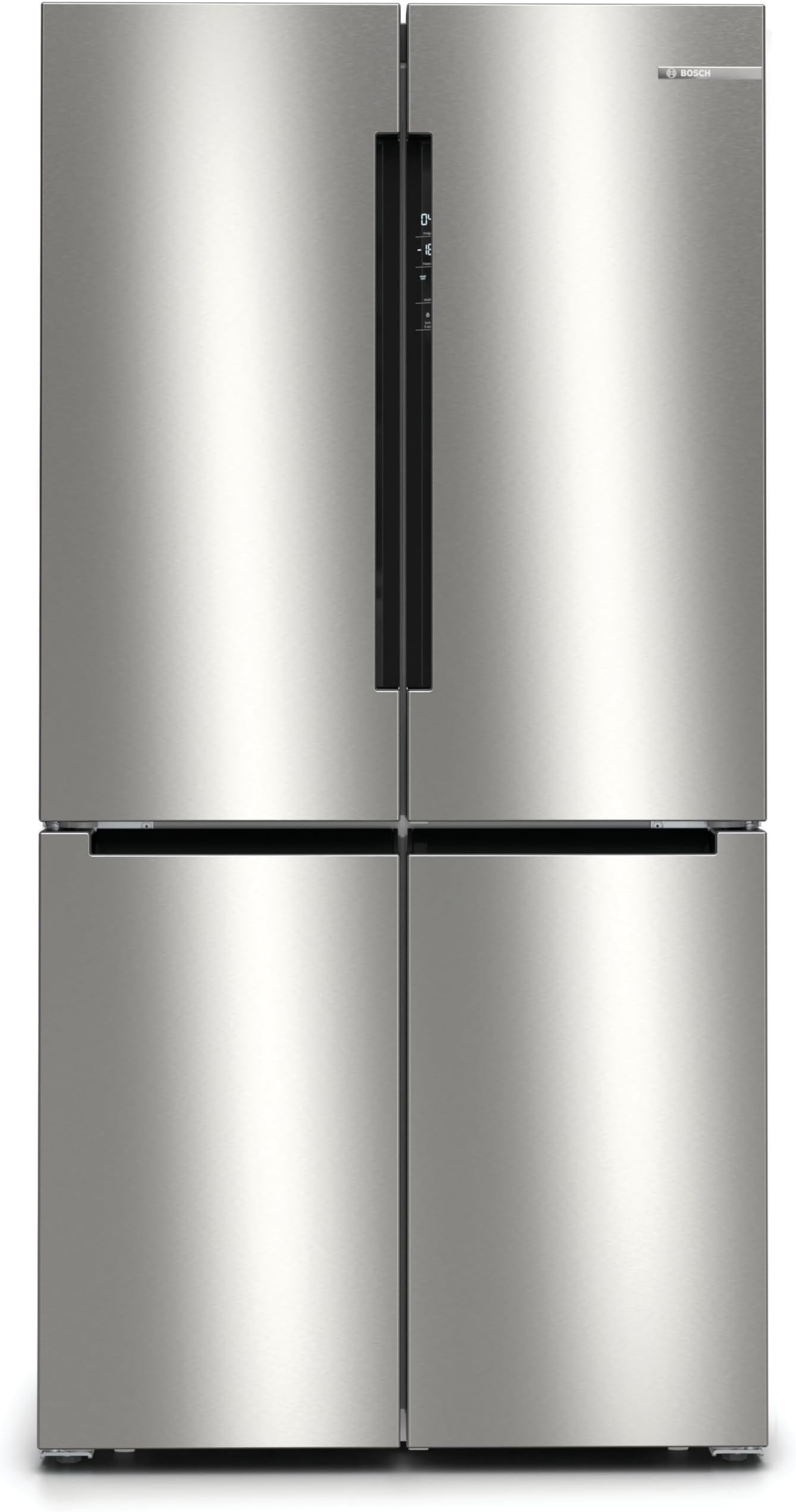 Bosch KGN362LDF: Frigorifero combinato da libera installazione in acciaio inossidabile, 186 x 60 cm. Stile e funzionalità per la