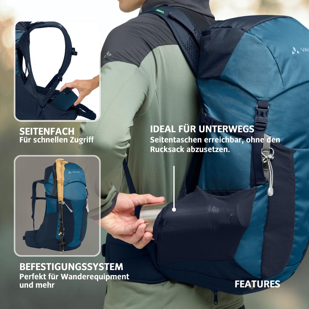 VAUDE Brenta 24 Mochilas Unisex adulto (Pack de 1)