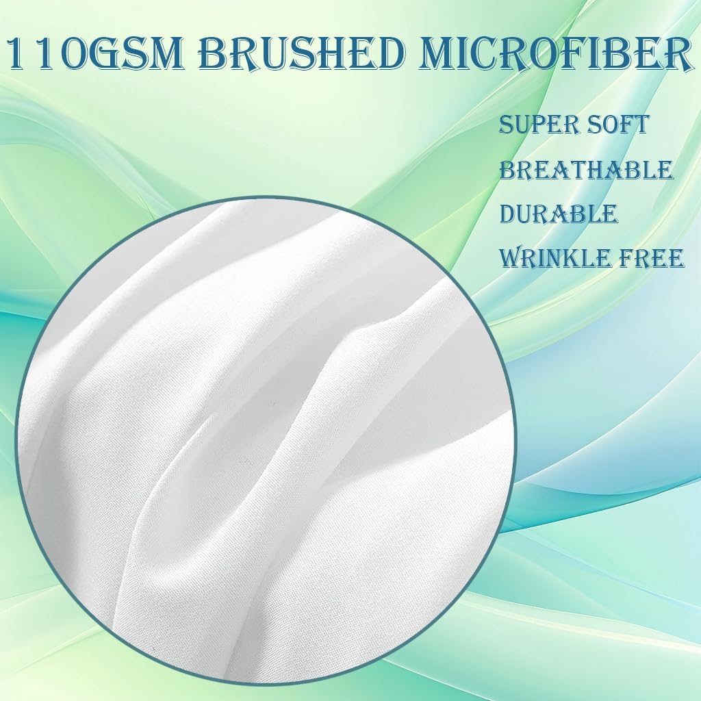 Bald Eagle Sheets Full Size, Eagle Bed Sheets & Bedroom Decor, Bird Bedding Set 4 Piece - 16 Inch Deep Pocket Fitted Sheet,1 Flat Sheet, 2 Pillow Cases, Microfiber