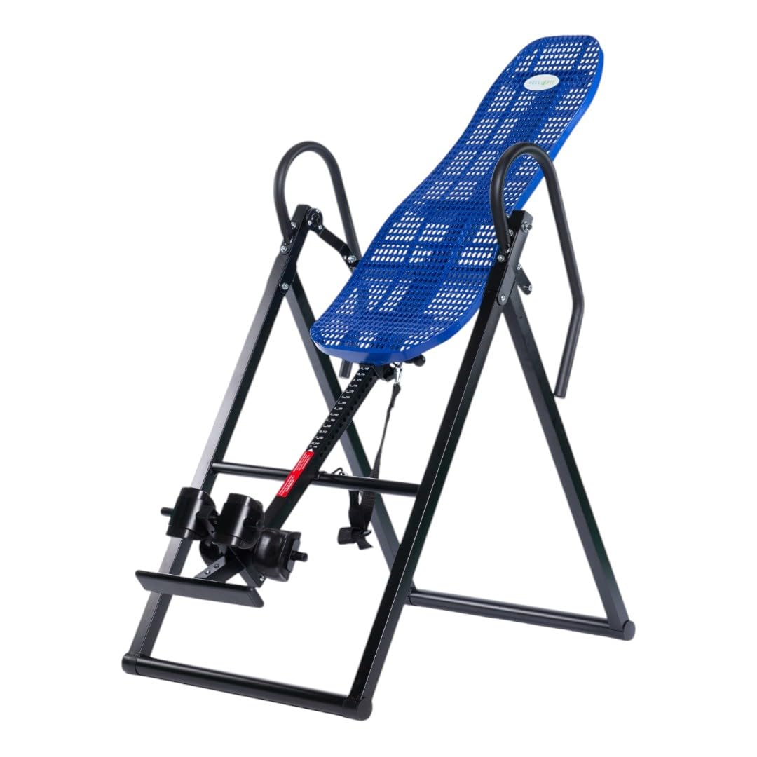 Tabla de Inversión Plegable con inversión Total, soporta hasta 150 kg y cómodos Soportes para Tobillos