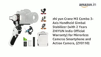 zhi yun Crane M3 Set 3-Axis Handheld Gimbal Stabilizer (with 2