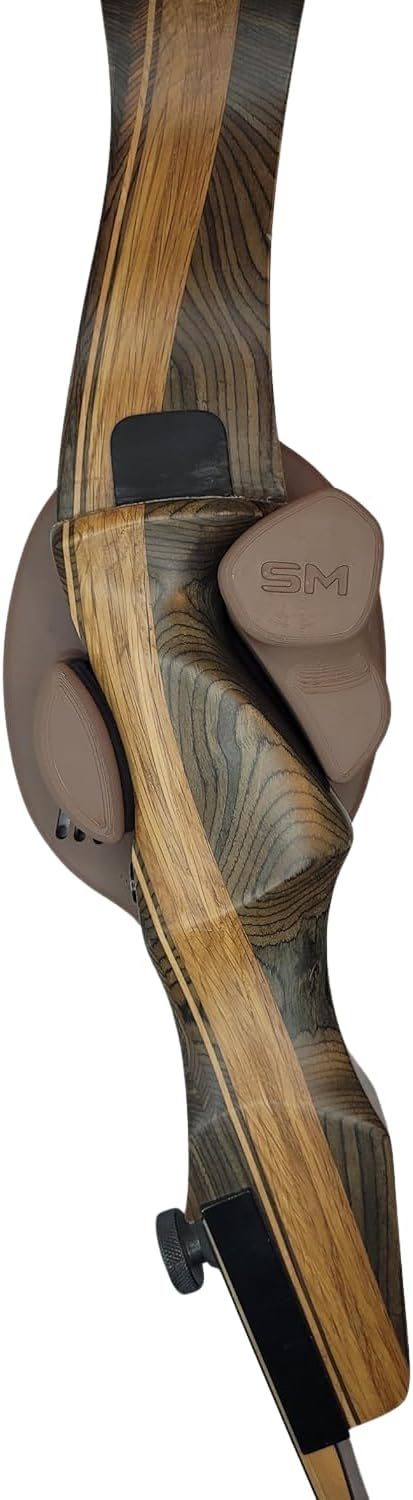 StudioMinelli Custom Adjustable Wall Mount Display Vertical or Horizontal Holder for Recurve Archery Bow and More | Fits Multiple Different Brands