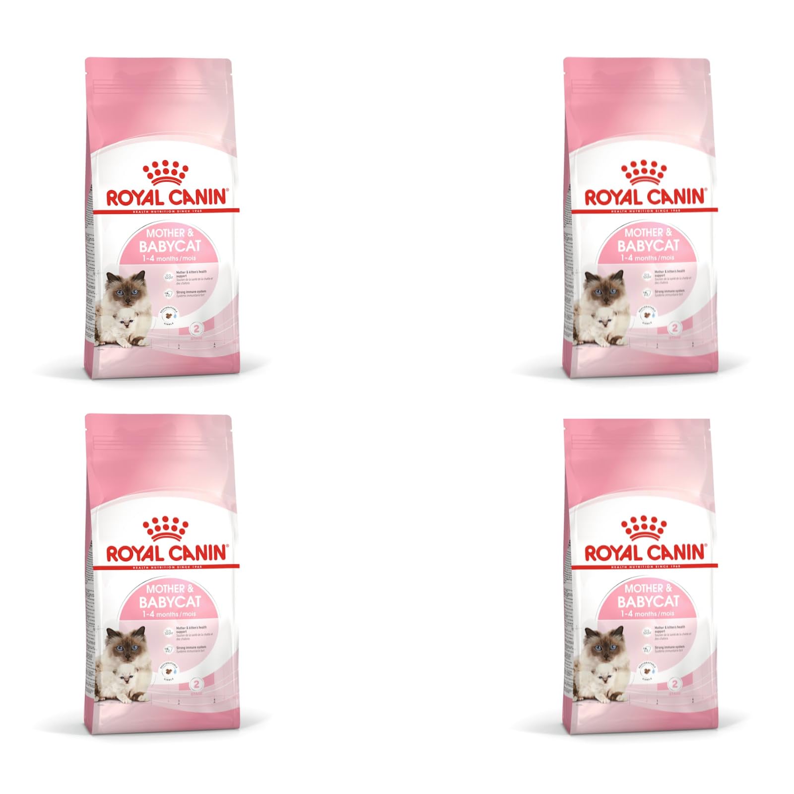 Royal Canin Mother & Babycat Dry Cat Food 4 x 400g