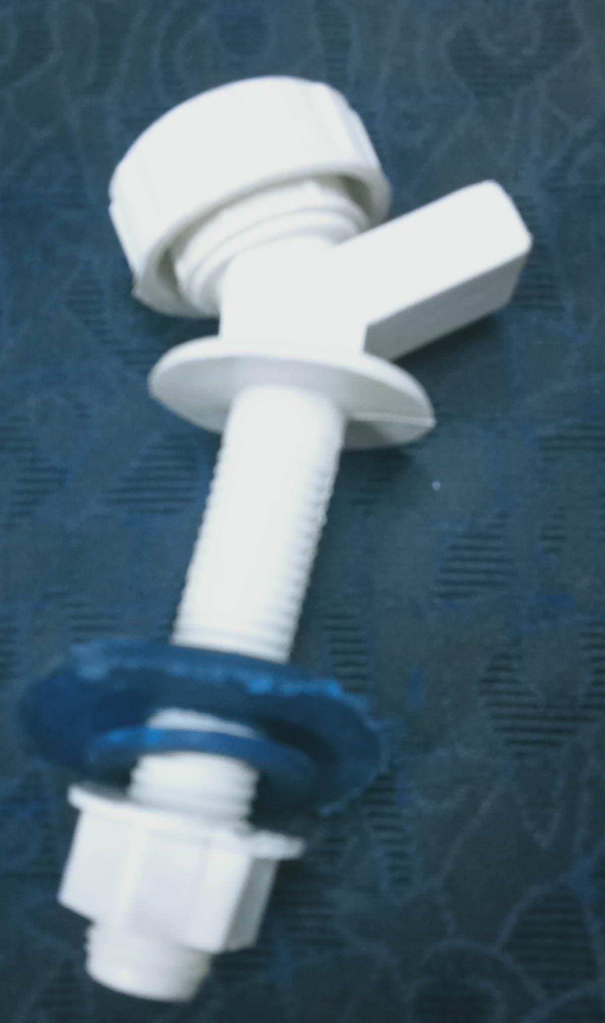 Generic White Plastic Water Camper Tap, 4.5 inch, 1pcs, Polished Finish-image-9