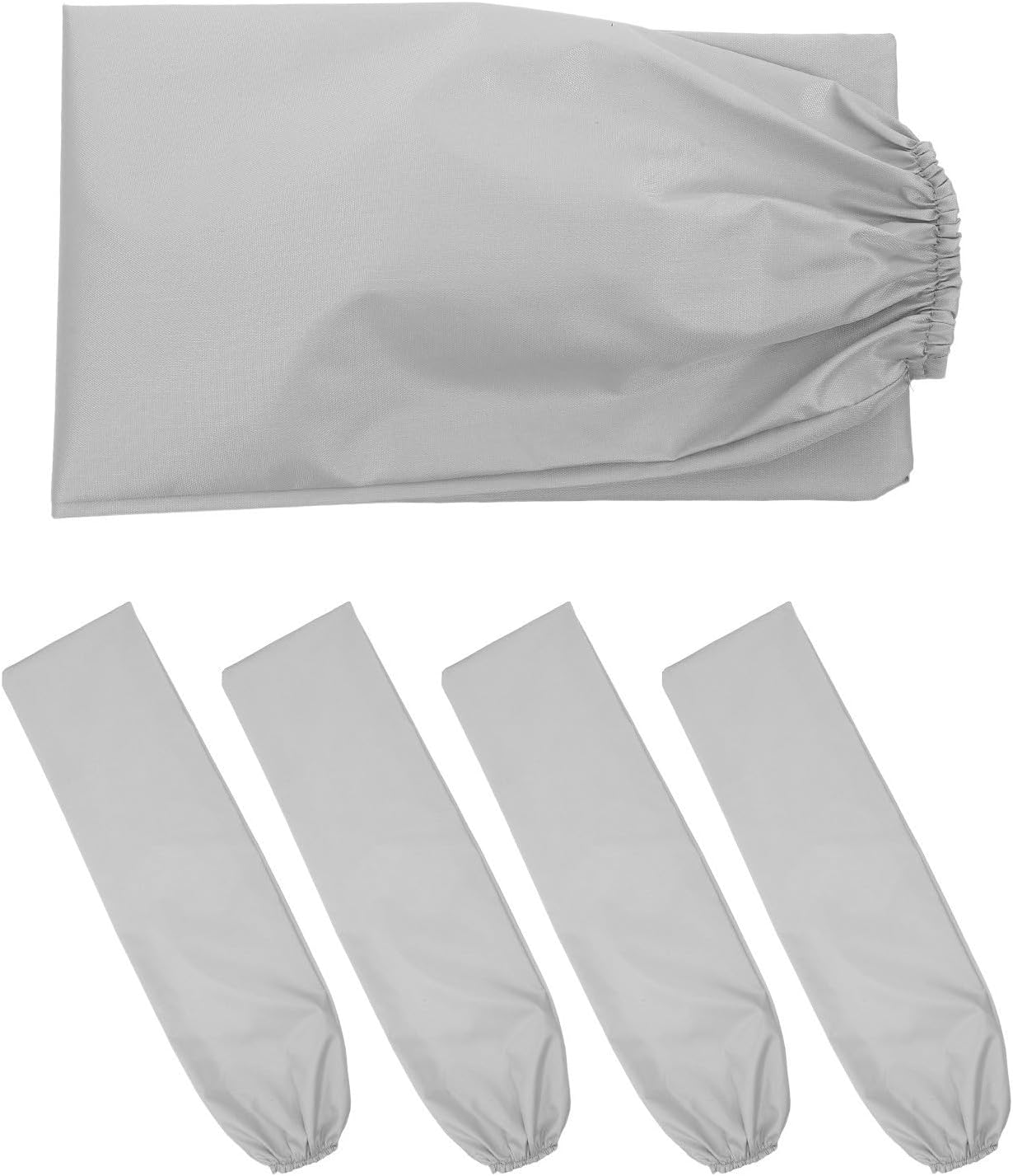 jojofuny 5pcs Ceiling Fan Blade Covers 26x8 Inch Oxford Cloth Dust Shield
