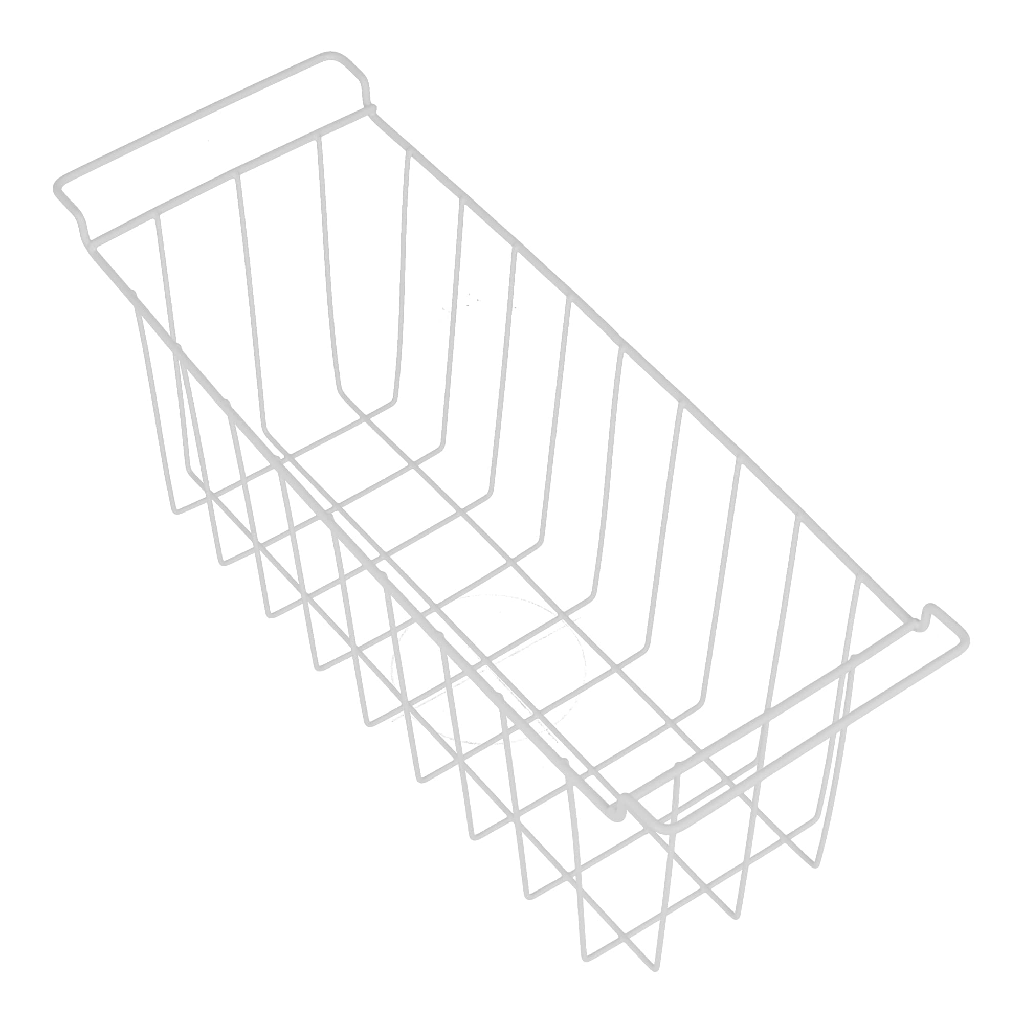 sparefixd Drahtkorb für LIEBHERR Gefrierschrank, 50 cm lang, Silbergrau, Metall