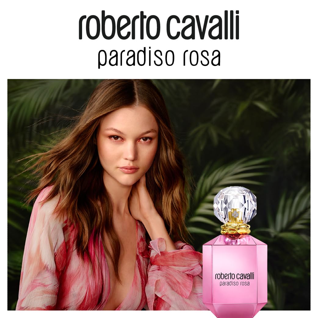 ROBERTO CAVALLI Paradiso Rosa, Woda Perfumowana, Perfumy Kwiatowe, 75 ml