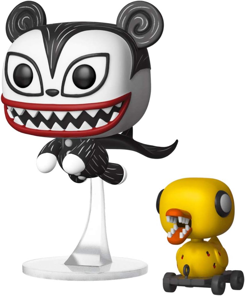 Funko Vampire Teddy w/ Duck: The Nightmare Before Christmas x POP! Disney Vinyl Figure & 1 PET Plastic Graphical Protector Bundle [#461 / 34429 - B]