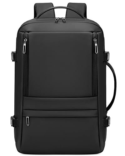 Rcrirth Carry On Travel Backpack Black
