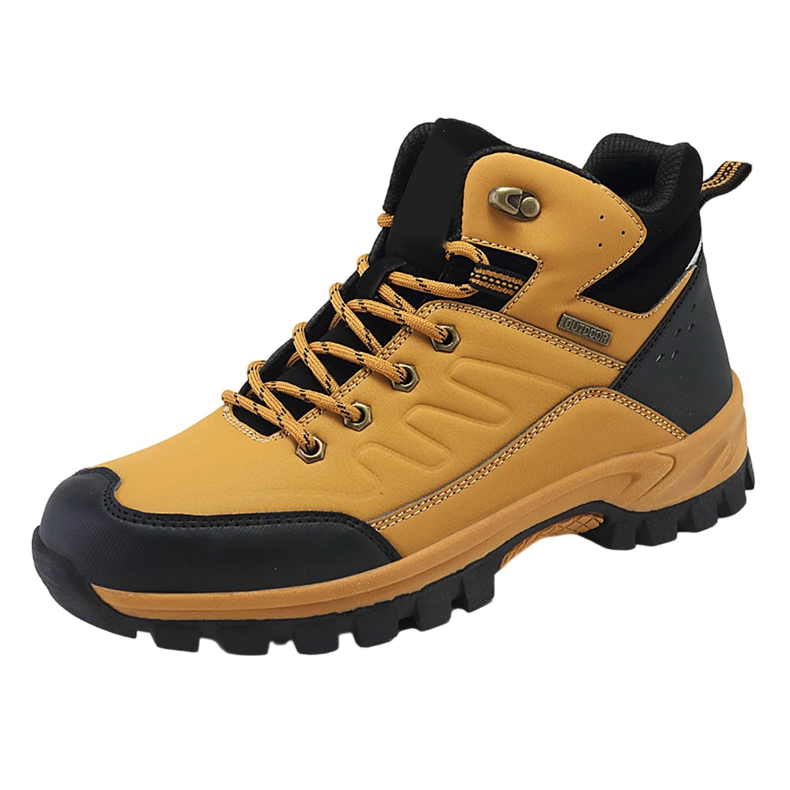 Wanderstiefel Herren Leder Trekkingstiefel Wasserdicht Outdoor Stiefel