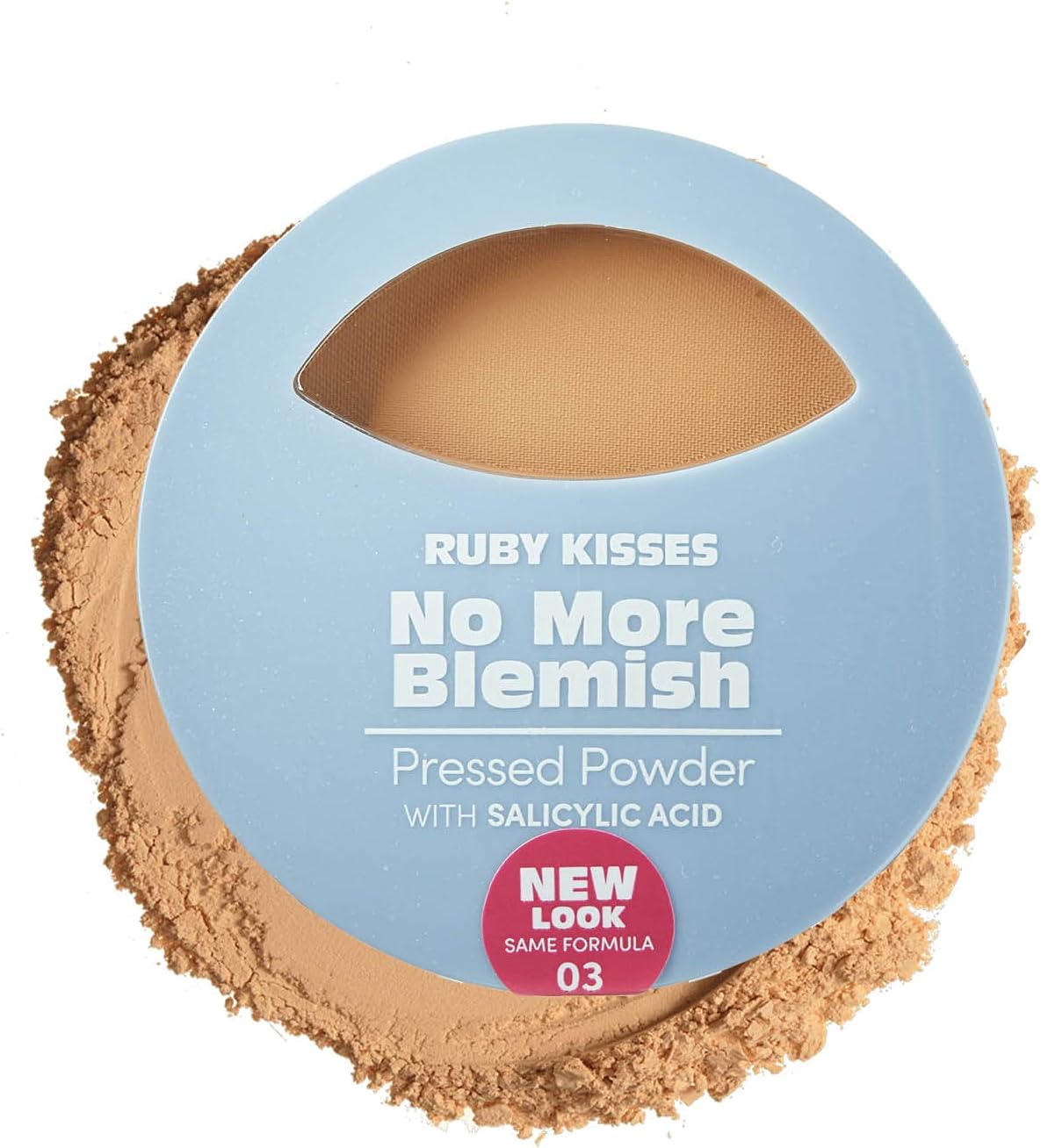 Ruby Kisses (RBP03 GOLDEN GLOW) - Kiss No More Blemish Control Powder - Golden Glow