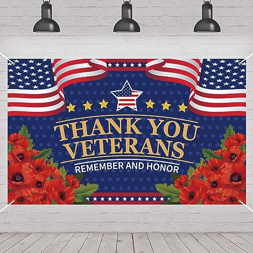 Veterans Day Decorations Photography Red Poppies Thank You Veterans...