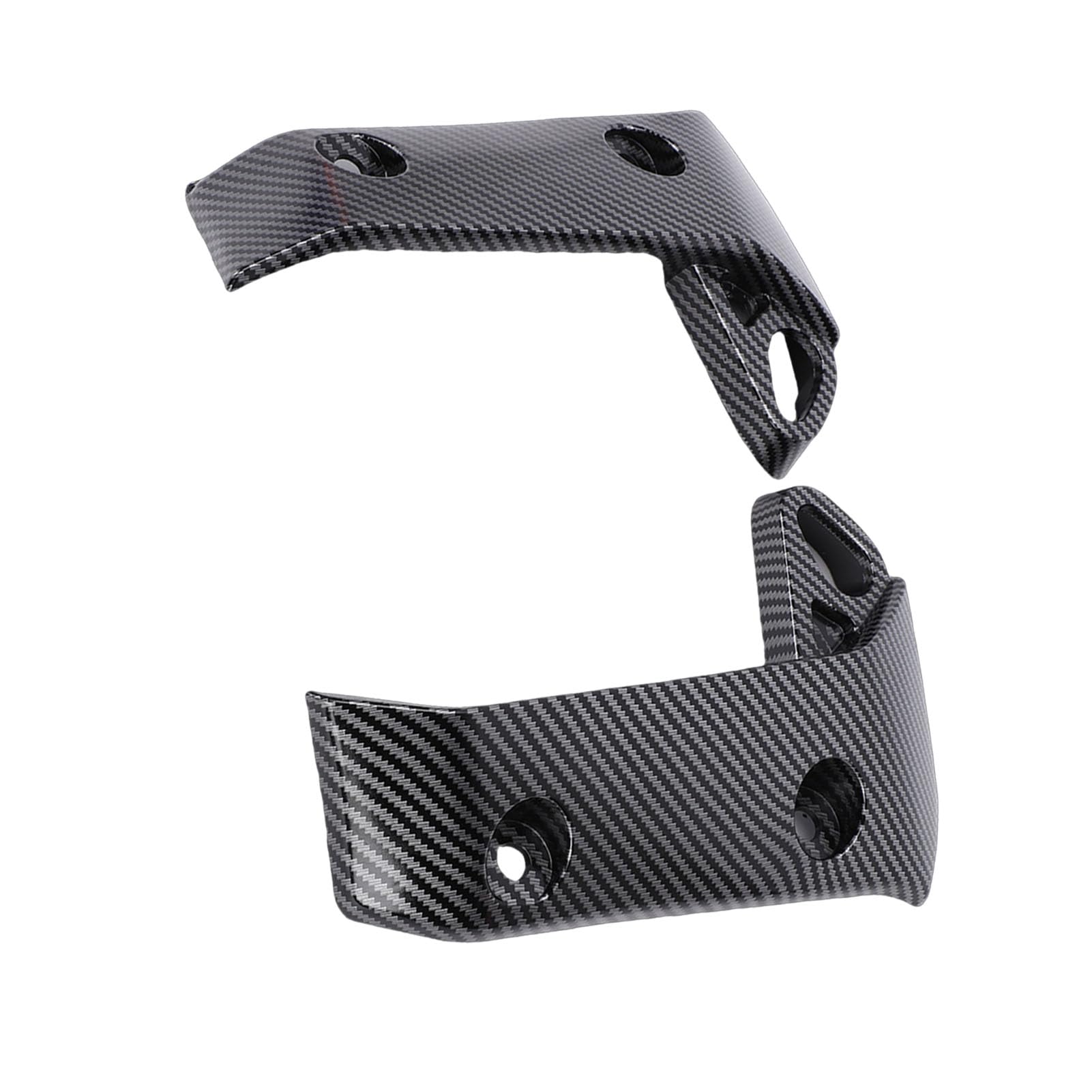 Yctze Carénage de Radiateur de Clignotant Latéral, Remplacement de Haute qualité pour MT-07 2017-2020, avec Couvercle de Protection Distinctif, Idéal pour l'amélioration du Style de Moto