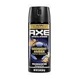 AXE Fine Fragrance Collection Body Spray Midnight Amber 72 Hour Freshness Aluminum Free 2.9 oz