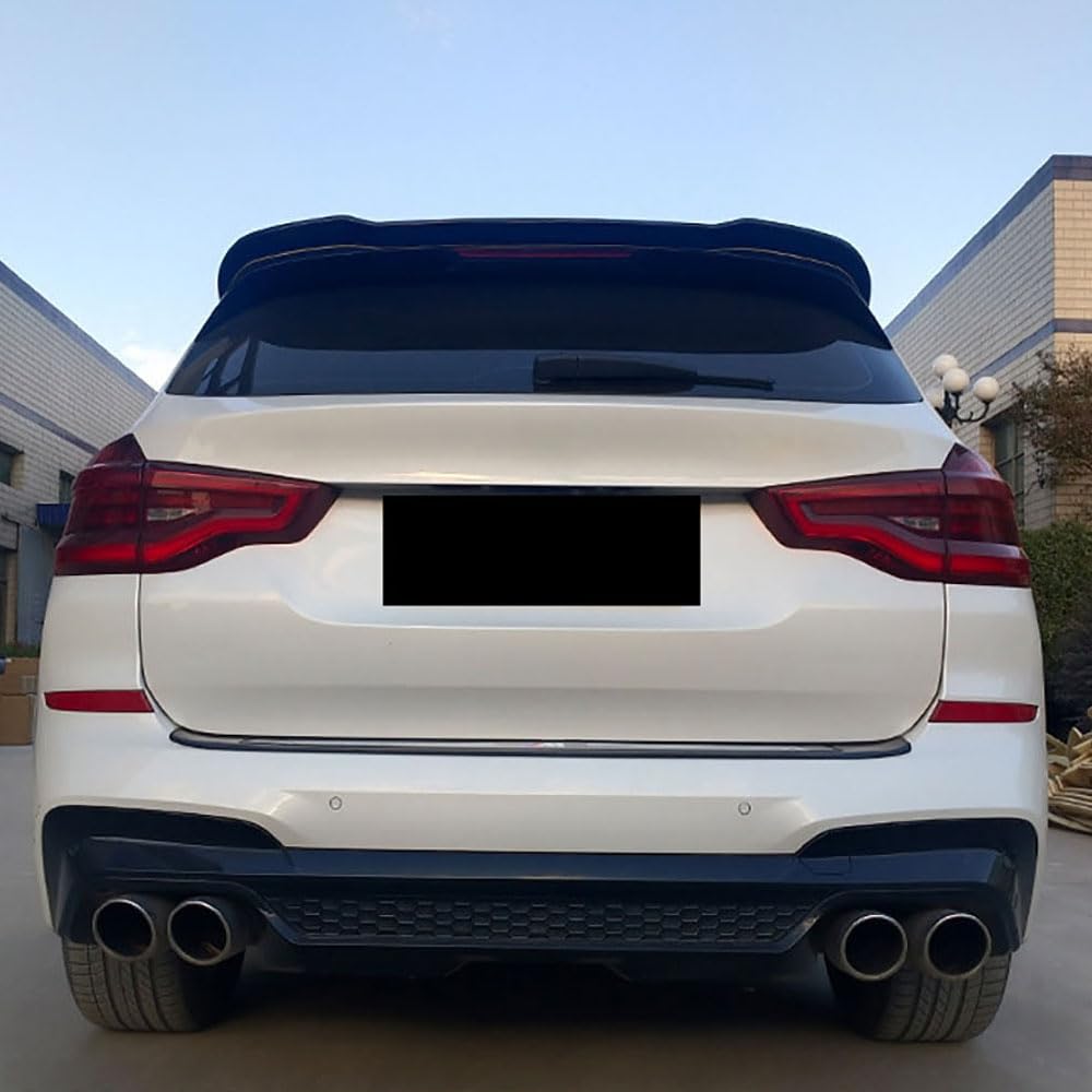 Diffusore Paraurti Posteriore In ABS Per BMW X3 G01 G08 (2018-2021) - Kit Spoiler Splitter Inferiore