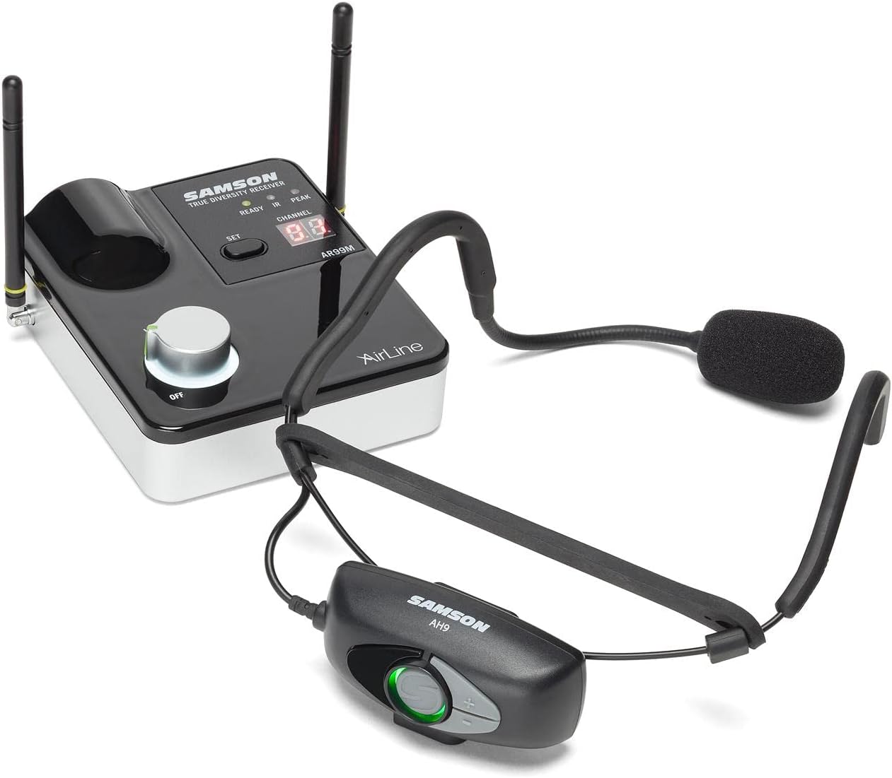 Airline 99M AH9 Wireless UHF Rechargeable Fitness Headset System-K Band