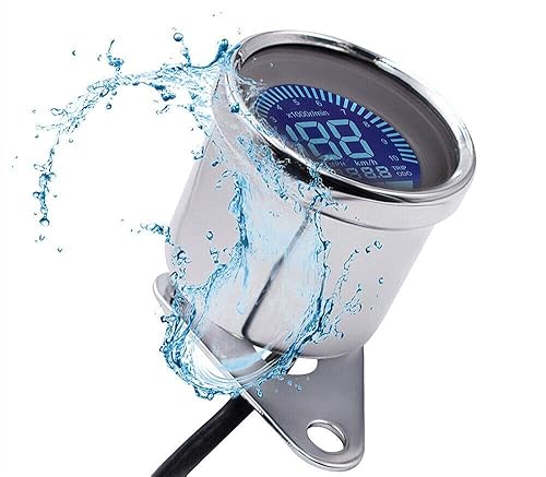 Velocímetro digital universal para motocicleta, tacómetro, medidor de nivel de aceite, tacómetro, accesorios de motocicleta, pantalla de