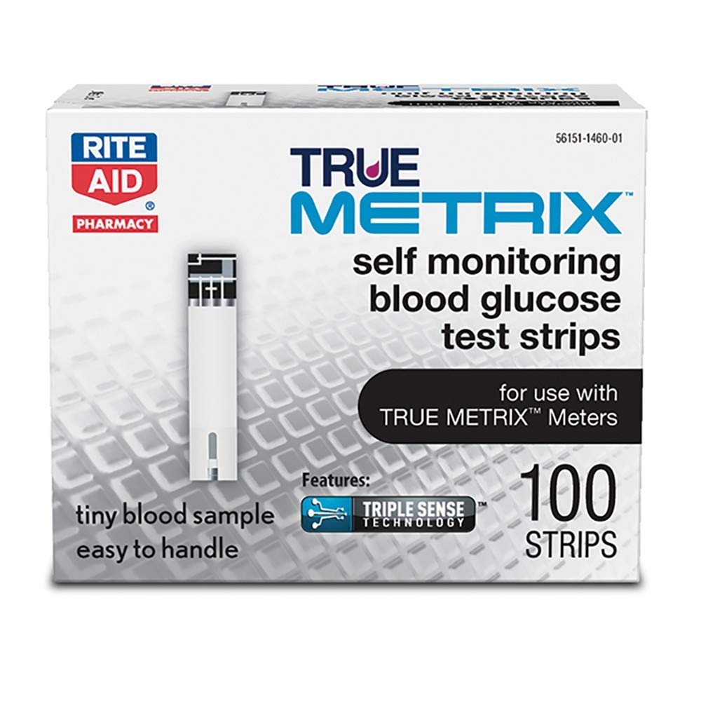 TrueMETRIX Test Strips - 100 ct