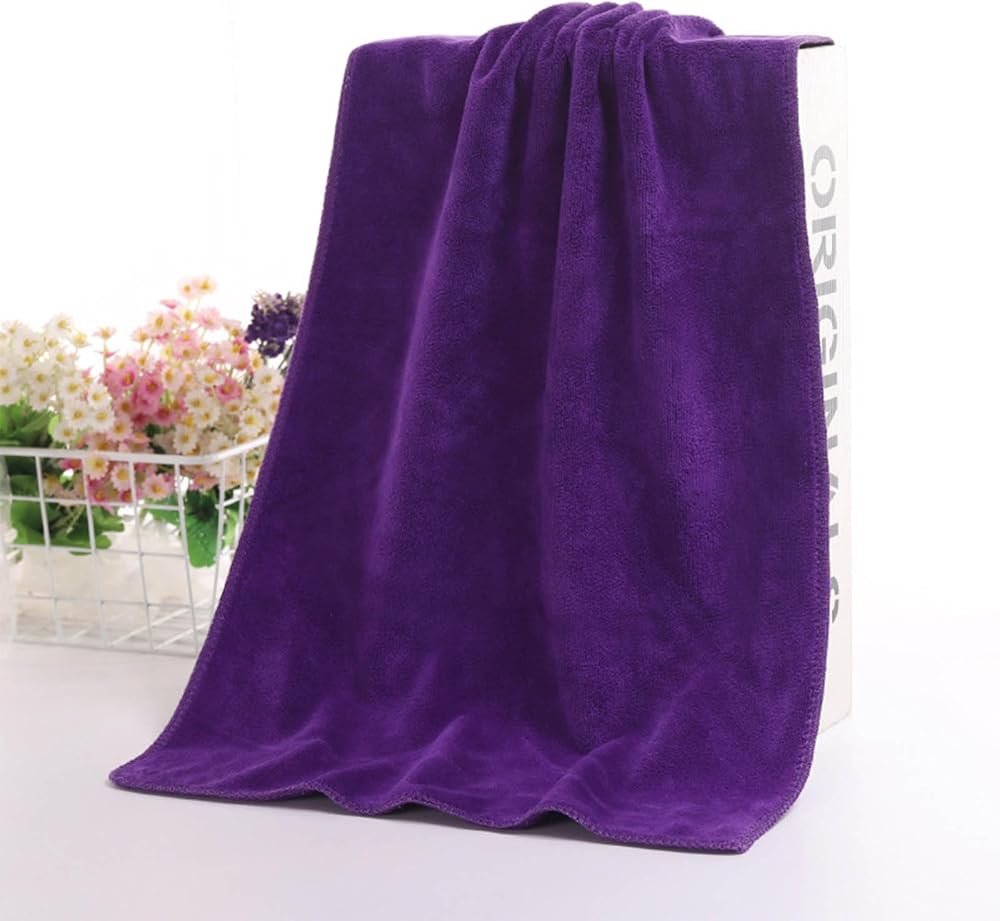 Luxury 2-Piece Towel Set, Ultra-Soft, Highly Absorbent Microfiber for Bath & Shower — 사진 1