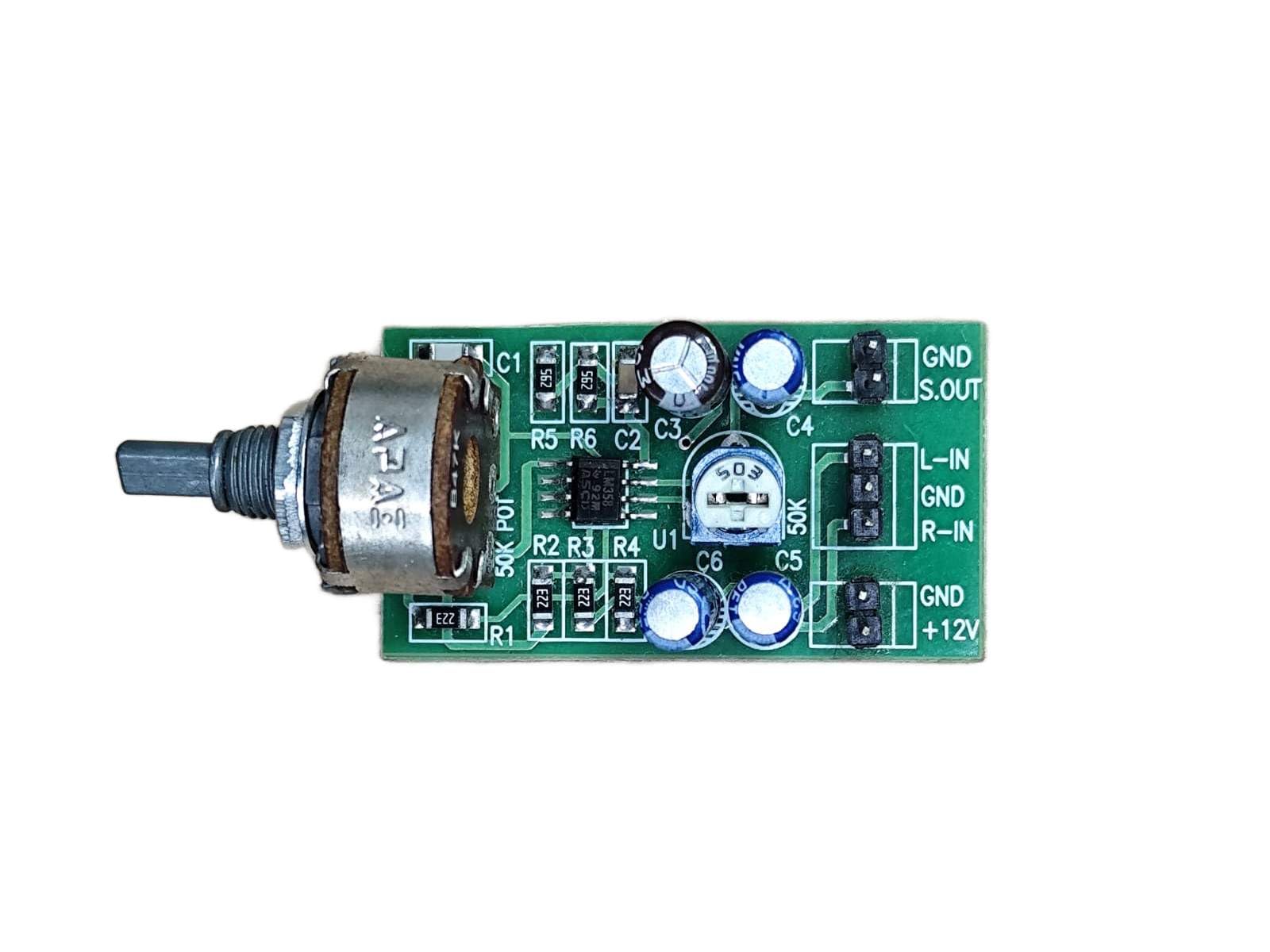 Chinmitha Solutions Single Channel Surround Board (Mono Surround Audio Board)-image-41