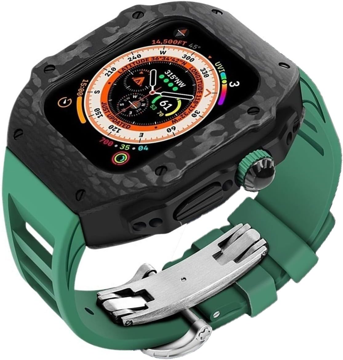 jeraland Carbon Fiber case and Fluorine Rubber Band mod kit