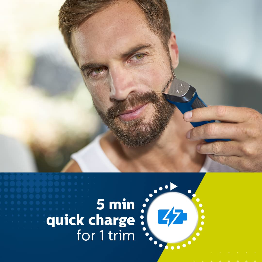 Philips Multi Grooming Kit MG7707/15, 12-in-1, Face, Head and Body - All-in-one Trimmer for Men Power adapt technology for precise trimming, 90 Mins Run Time with Quick Charge - Image 6 thumbnail