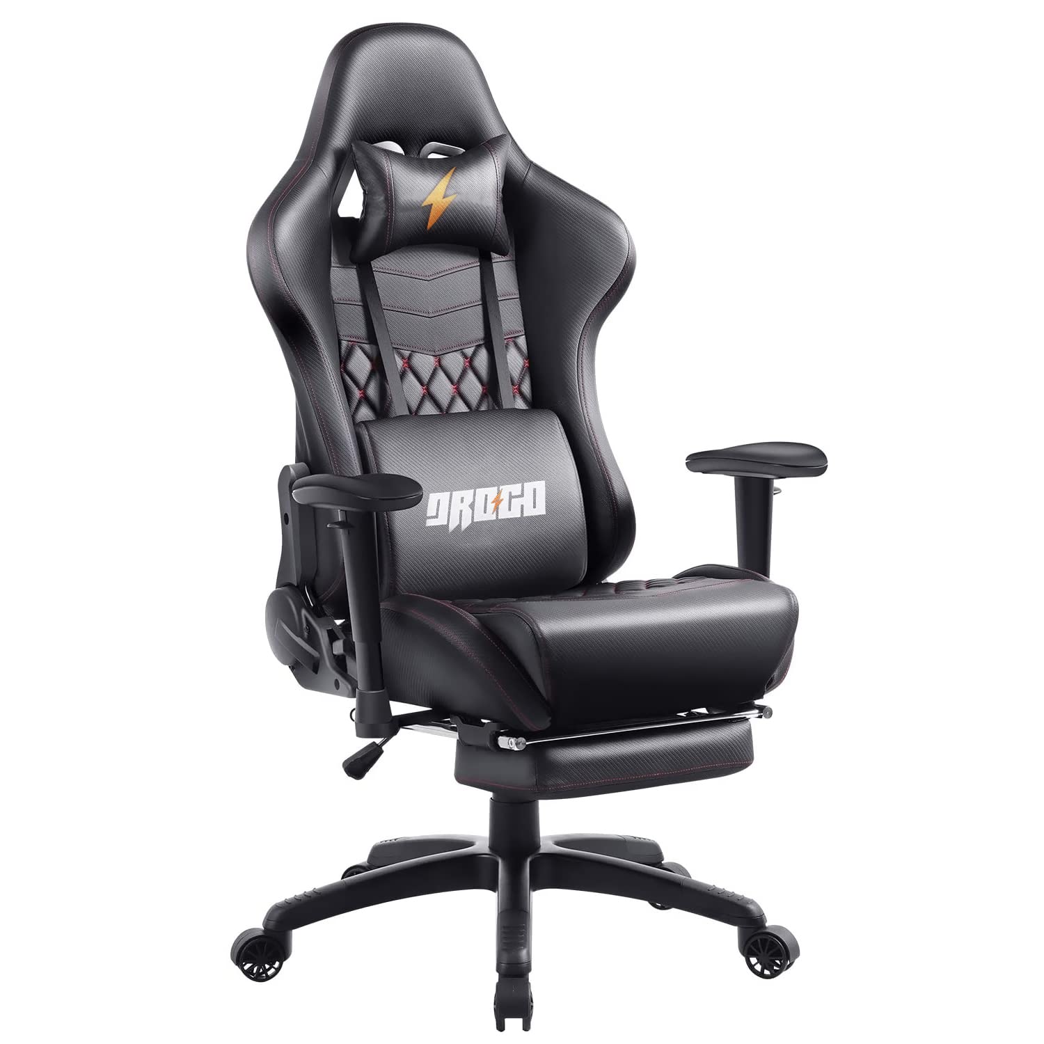 Buy BAYBEE Drogo Ergonomic MultiPurpose Gaming Chair with 7 Way Adjustable Seat,Reclining Back