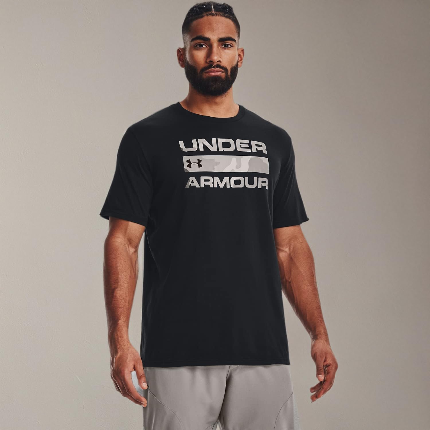Under Armour Men's Stacked Logo Fill T-Shirt