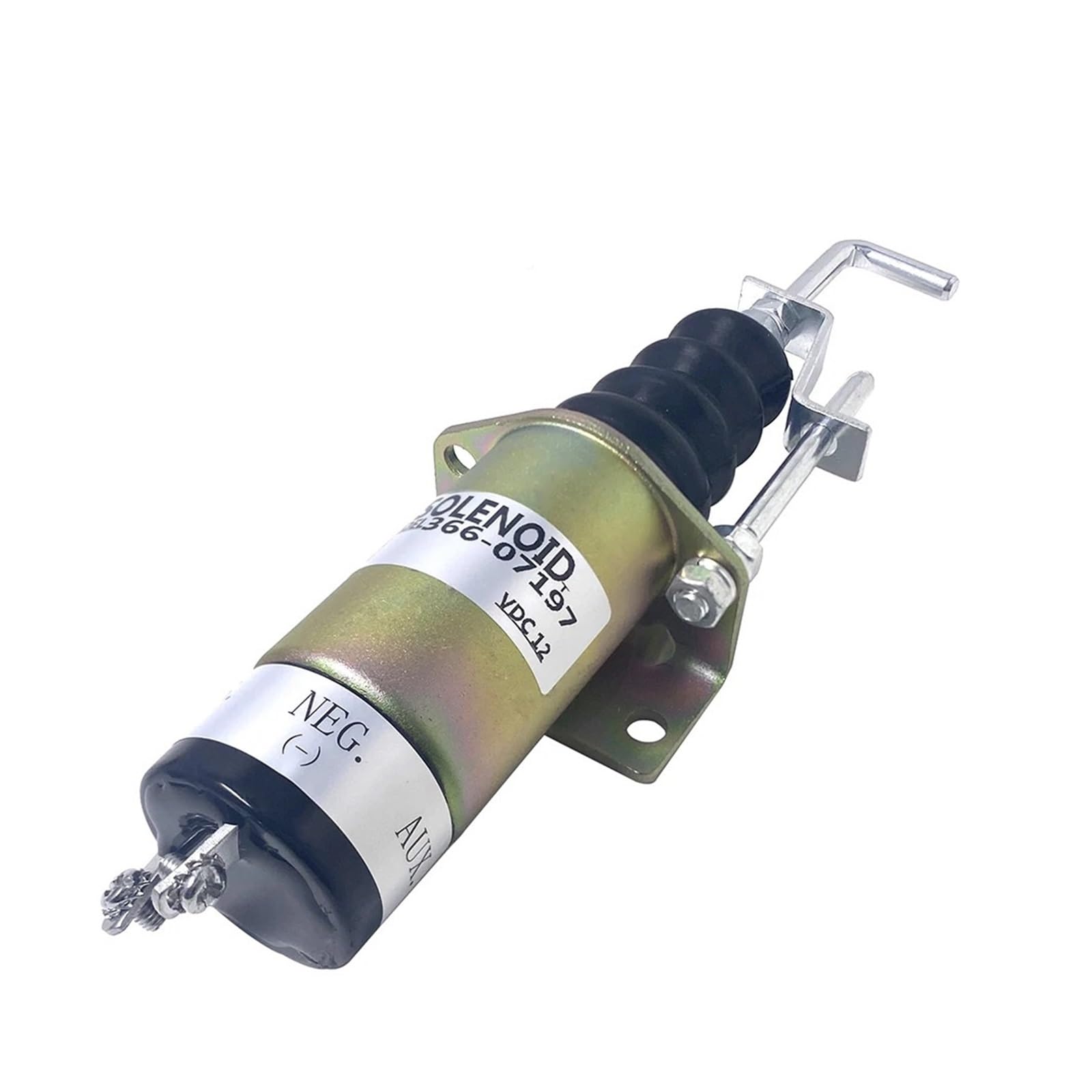 Hdrtcbu 366-07197 12V Solenoid Valve 366-07198 24V Fuel Shutoff Solenoid Fuel Stop Solenoid