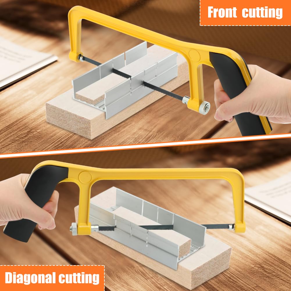 Mini Hacksaw Set - 6 Inch Mitre Block -6