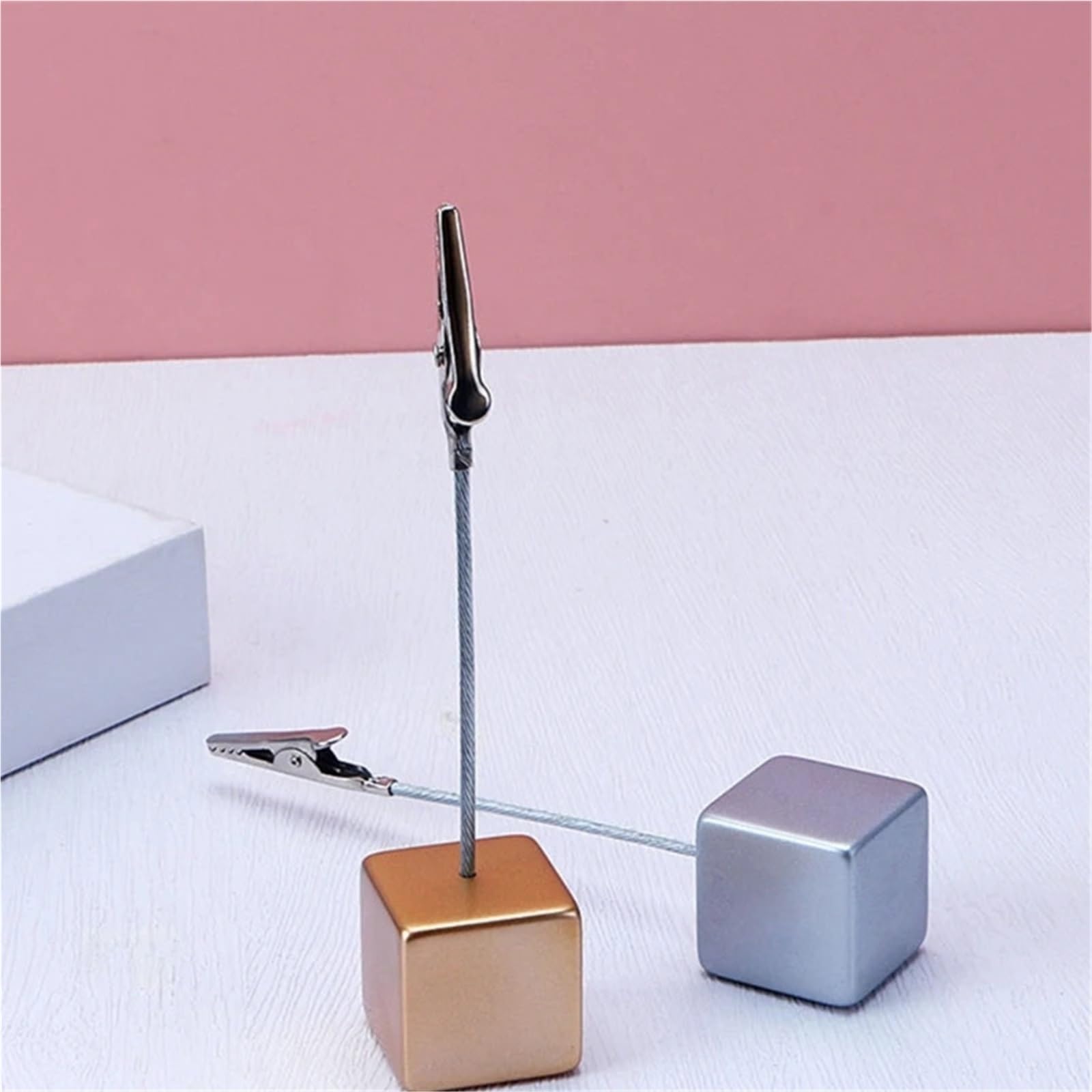 Soporte de clip para notas, 10 unidades, soporte con cierre, para fotos, tarjetas, papel, notas, para uso en casa, oficina, mesas, tienda, etiqueta, oficina, boda, fiesta