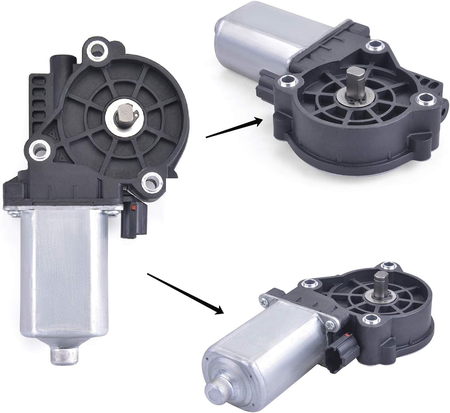 RV Gear Box Linkage with Motor Compatible with Kwikee Electric Steps with A Replace # 366043 1101428 676061 214-1001 2141001 379147 379160
