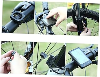 Vaguelly Bicicletas Ergométricas Bicicleta Estática Para Ejercicios Bicicleta Excersize Bicicleta Tacômetro Bicicleta Velocímetro Com Fio Computador De Bicicleta Luz De Fundo Velocímetro