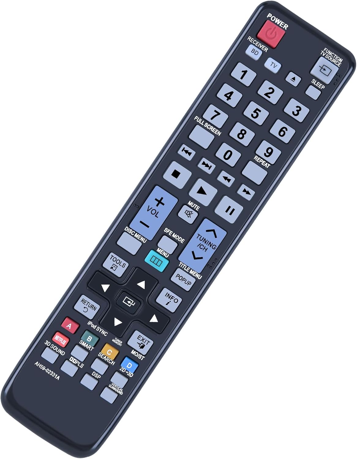 AH59-02331A Replace Remote Control Applicable for Samsung Home Entertainment System HT-D6500W HT-D6730W HTD6500W HTD6730W AH59-02332A image 7 of 8 B0CR2Z4GW7