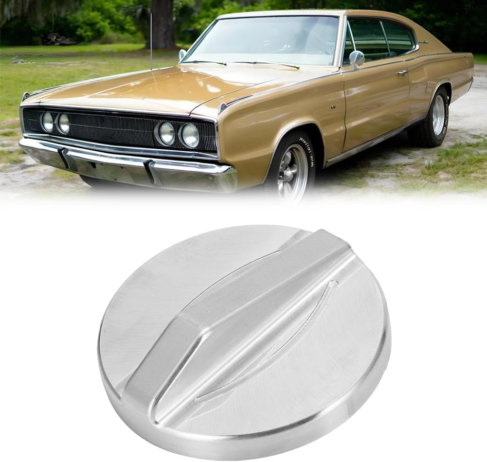 AUTOVIC Gas Cap Fuel Tank Cap for Plymouth Barracuda Valiant & Dodge Dart 1963 1964 1965 1966 for Early A-Body Mopar Models