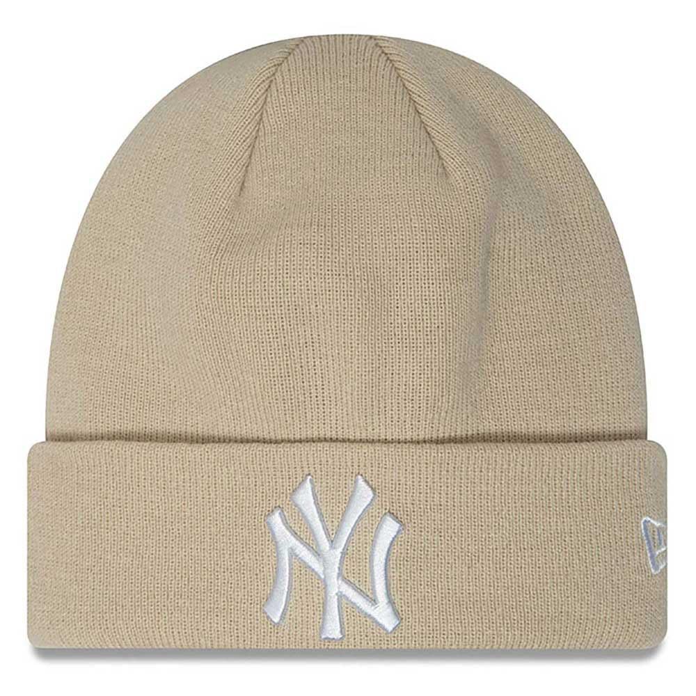 New Era York Yankees MLB League Essential Stone Cuff Knit Beanie