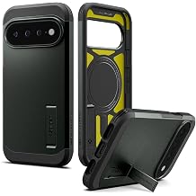 Spigen Tough Armor MagFit for Google Pixel 11 Pro XL Case, Abyss Green