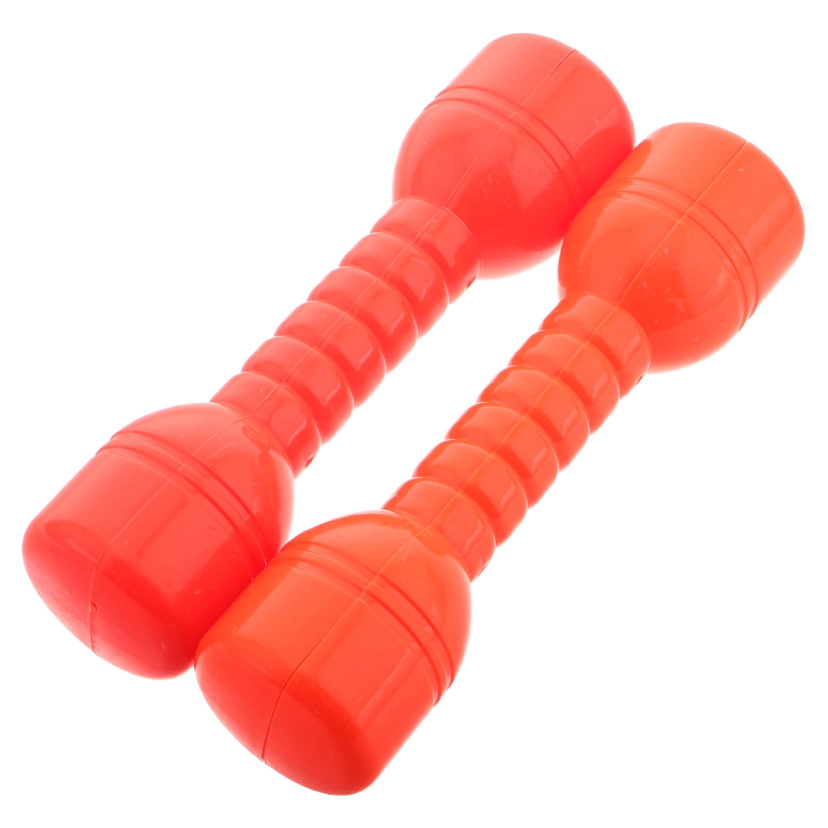 Milisten Boys and Girls Plastic Dumbbells for Toddlers Boys and Girls Gym Equipment Safe Abs Material Fun Rattle