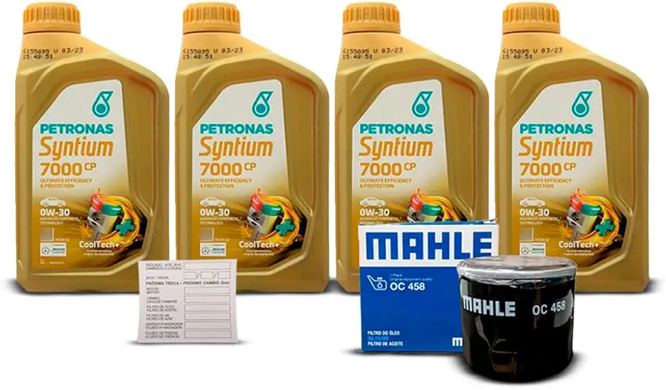 Kit Troca de Oleo 0w30 + Filtro Fiat Pulse 1.0 2022 a 2024