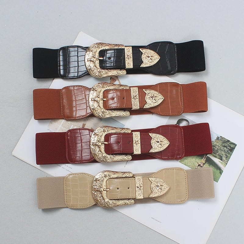 Waist sweater elastic accessories Lengthening coat belted dress waist cover women decorative wide2