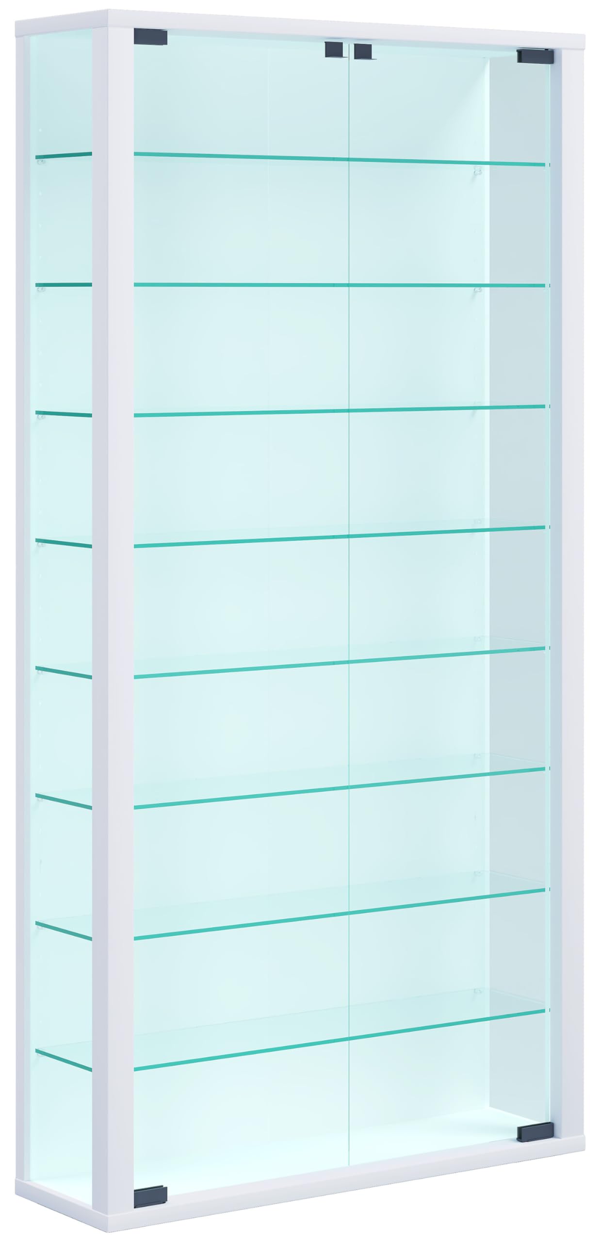 VCM "Vitrosa Maxi Armadietto da Parete, Senza Luce a LED, Colore: Bianco