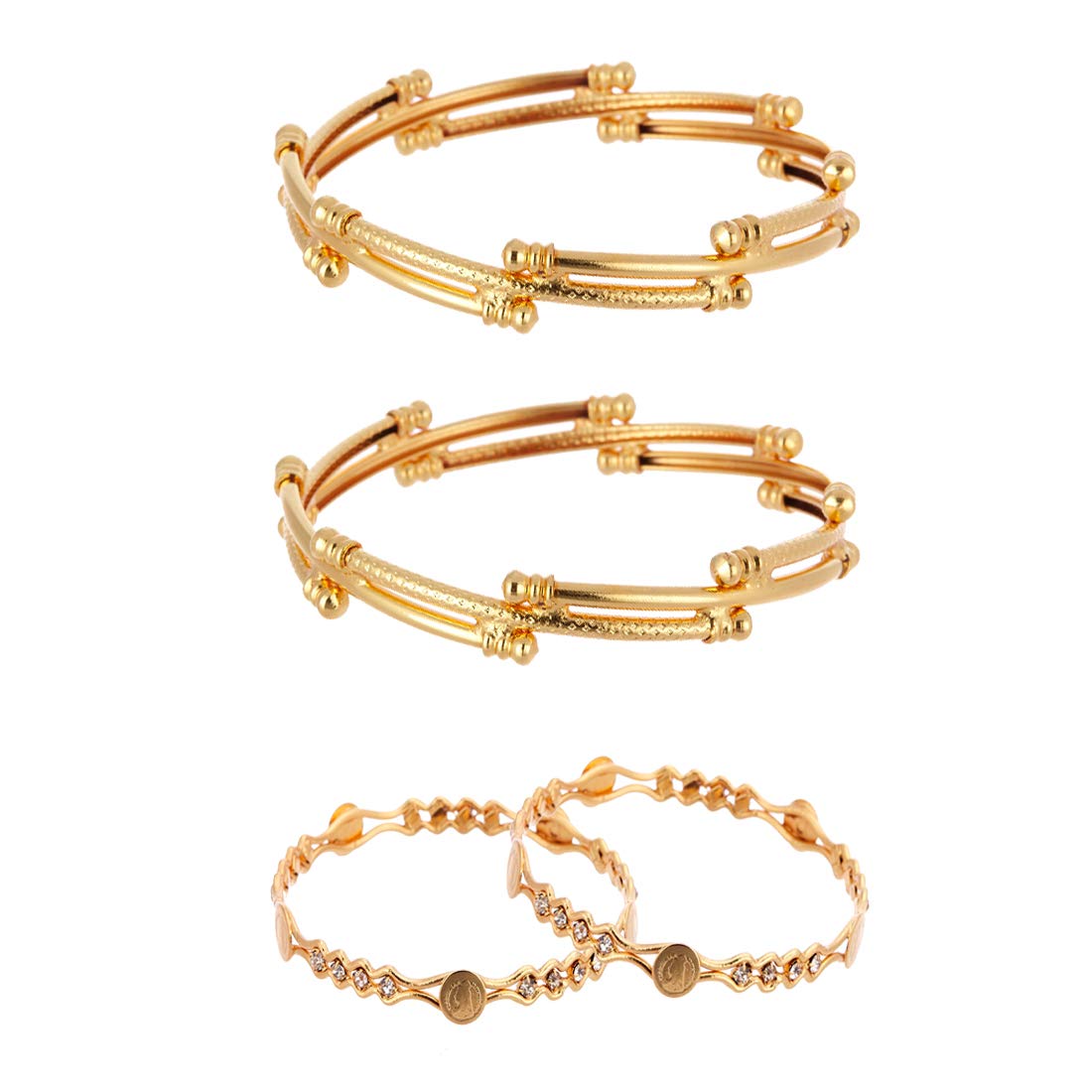 See full amazon price history chart for ZENEME Jewellery Combo Of Designer Victoria Bangles, Pearls Bangles, Trendy Gold Plated Bangles For Women & Girls - Pack Of 4 (2.4) ZENEME Jewellery Combo Of Designer Victoria Bangles, Pearls Bangles, Trendy Gold Plated Bangles For Women & Girls - Pack Of 4 (2.4) (B072BL67LB) Amazon Price History, Amazon Price Tracker