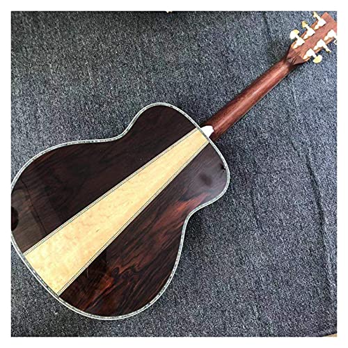 YYYSHOPP Côté Arrière Solide De 36 Pouces Solide Guitare Acoustique en Bois Om Forme De Corps De Style Guitare (Size… - Les Beatles, Paul McCartney, John Lennon, RIngo Starr, George Harrison YYYSHOPP Côté Arrière Solide De 36 Pouces Solide Guitare Acoustique en Bois Om Forme De Corps De Style Guitare (Size… – Image 7