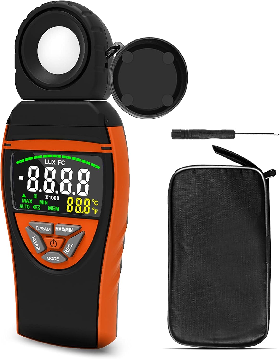 Light Meter HOLDPEAK 8801A Digital Illuminance/Light Meter 270 ° Rotate