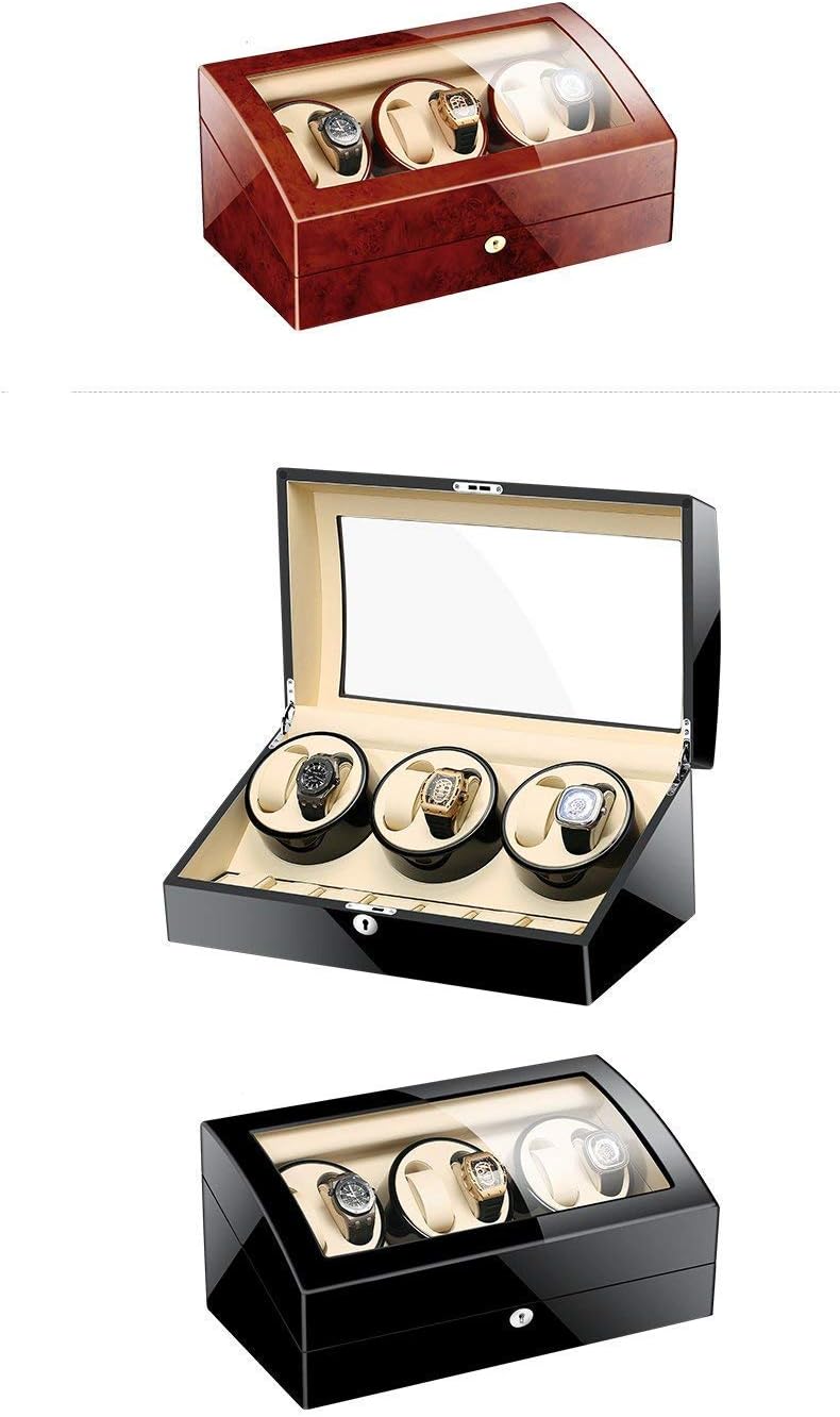 Watch Winders, Wood Watch Winder Display Box Storages,Watch Winder Box for Men,Women's Jewelry Box/Watch Box Watch Winder Display Watch Box Watch Storage,D-A,D-A