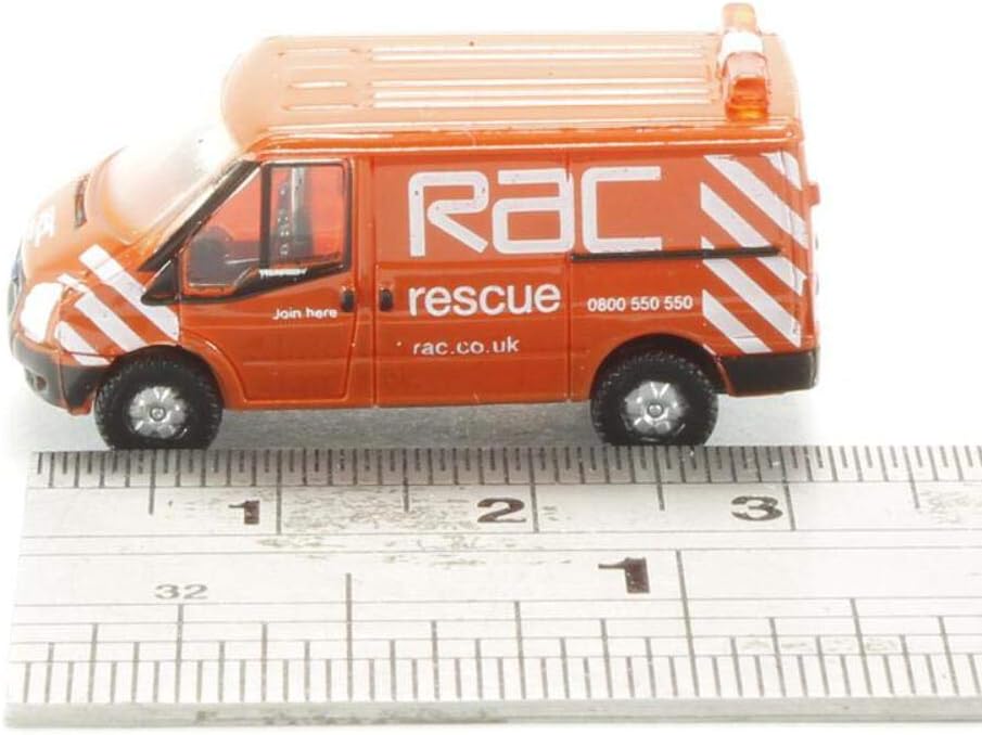 Oxford Diecast 1:148 RAC Ford Transit Van Collectable model NFT003, Orange, N Scale (Approx. 20.7 inches long) - Image 3